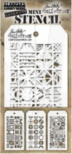 Tim Holtz® Stampers Anonymous Mini Layering Stencil Set #41 MST041