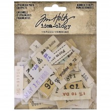 Tim Holtz® Idea-ology™ Paperie - Ephemera Snippets, Number Strips