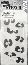 Tim Holtz® Stampers Anonymous Layering Stencils -- Peekaboo THS169