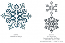 Tim Holtz® Alterations | Sizzix Thinlits™ Die Set 2-Pack - Stunning Snowflake