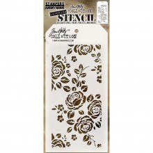 Tim Holtz® Stampers Anonymous Layering Stencils -- Roses THS075