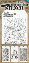 Tim Holtz® Stampers Anonymous Mini Layering Stencil Set #10 MTS010