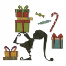 Tim Holtz® Alterations | Sizzix Thinlits™ Die Set 11-Pack - Santa's Helper