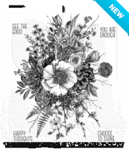 Tim Holtz® Stampers Anonymous Cling Mount Sets -- Glorious Garden CMS366