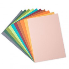 Sizzix Surfacez - Cardstock, 10 Eclectic Colors, 60 Sheets