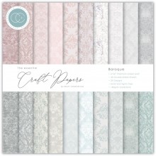 Craft Consortium Double-Sided Paper Pad 6"X6" -- Baroque