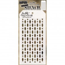 Tim Holtz® Stampers Anonymous Layering Stencils -- Diamond Dot THS133