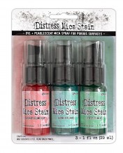Tim Holtz Distress® Holiday Mica Stain Set #6