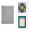 Tile Reflection 3D Embossing Folder E3D-049