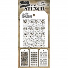 Tim Holtz® Stampers Anonymous Mini Layering Stencil Set #51 MST051