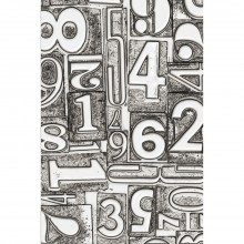 Tim Holtz® Alterations | 3-D Texture Fades™ Embossing Folder - Numbered