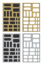 Tim Holtz® Idea-ology™ Metallic Stickers - Labels