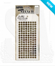 Tim Holtz® Stampers Anonymous Layering Stencils -- Dotted THS100
