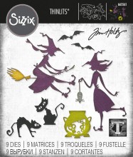 Tim Holtz® Alterations | Sizzix Thinlits™ Die Set - Toil & Trouble