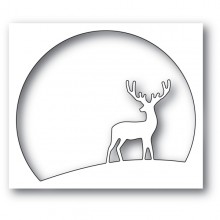 Memory Box Die - Watching Deer Circle 94050