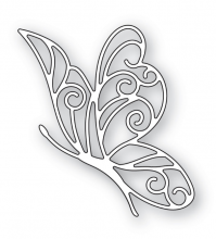 Memory Box Die - Plumed Gypsy Butterfly 94708