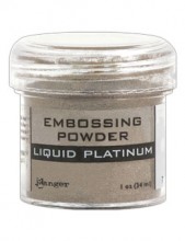 Ranger Embossing Powder - Liquid Platinum