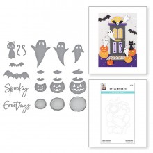 Open House Boo! Etched Dies S4-1139