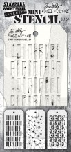 Tim Holtz® Stampers Anonymous Mini Layering Stencil Set #57 MST057