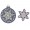 Sizzix Thinlits Die Set 6PK - Layered Snowflake