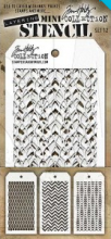 Tim Holtz® Stampers Anonymous Mini Layering Stencil Set #12 MTS012
