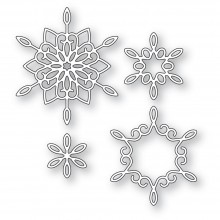 Poppystamps Craft Die - Adelaide Snowflakes 2531