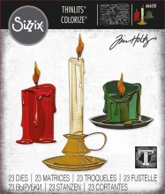 Tim Holtz® Alterations | Sizzix Thinlits™ Die Set 23PK - Candleshop, Colorize