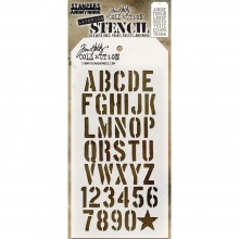 Tim Holtz® Stampers Anonymous Layering Stencils -- Crate THS089
