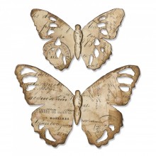 Tim Holtz® Alterations | Sizzix® Bigz™ Dies - Tattered Butterfly