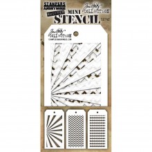 Tim Holtz® Stampers Anonymous Mini Layering Stencil Set #42 MST042
