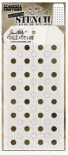Tim Holtz® Stampers Anonymous Layering Stencils -- Shifter Dots THS109