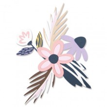 Sizzix Thinlits Die Set 12PK - Bohemian Florals by Jennifer Ogborn