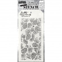 Tim Holtz® Stampers Anonymous Layering Stencils -- Pinecones THS164