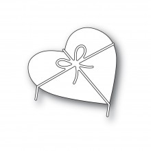 Poppystamps Craft Die - Heart and Bow 2313
