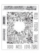 Tim Holtz® Stampers Anonymous Cling Mount Sets -- Botanical Sketch CMS216