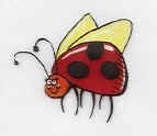 Chartham 30# High Resolution (Ladybug is printed on top with an inkjet printer)