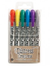 Tim Holtz® Distress Crayons Set #4
