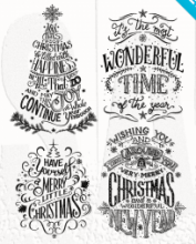 Tim Holtz® Stampers Anonymous Cling Mount Sets -- Doodle Greetings #2 CMS286