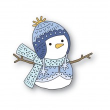 Poppystamps Craft Die - Sweet Nordic Snowman 2576