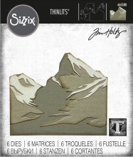 Tim Holtz® Alterations | Sizzix Thinlits™ Die Set 6PK - Mountain Top