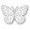 Memory Box Die - Stella Butterfly and Background 94635