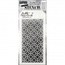 Tim Holtz® Stampers Anonymous Layering Stencils -- Linked Circles THS159
