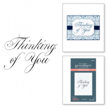 Copperplate Thinking of You Press Plate