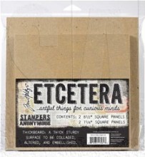 Tim Holtz® Stampers Anonymous Etcetera Thickboards -- Tiles Square THETC-021