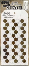 Tim Holtz® Stampers Anonymous Layering Stencils -- Shifter Hex THS121
