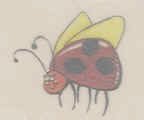 Glama 48# Clear (ladybug underneath to demonstrate translucence)