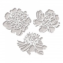 Tim Holtz® Alterations | Sizzix Thinlits™ Die Set 3-Pack - Cutout Blossoms