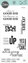 Sizzix™ Clear Stamps Set 6PK - Positive Signs by Olivia Rose