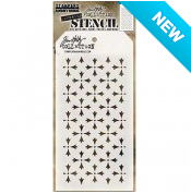 Tim Holtz® Stampers Anonymous Layering Stencils -- Crossed THS090