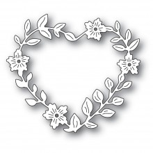 Memory Box Die - Blooming Heart Wreath 94371